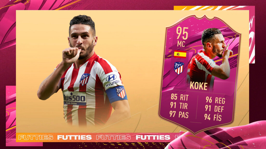 FIFA 21 Ultimate Team SBC Koke FUTTIES