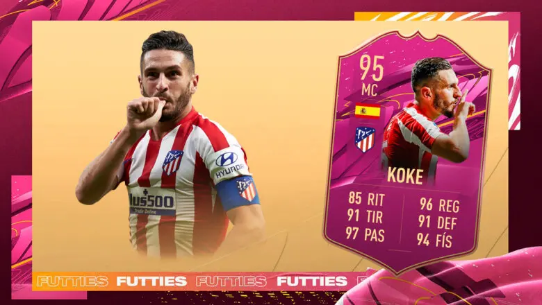 FIFA 21 Ultimate Team SBC Koke FUTTIES