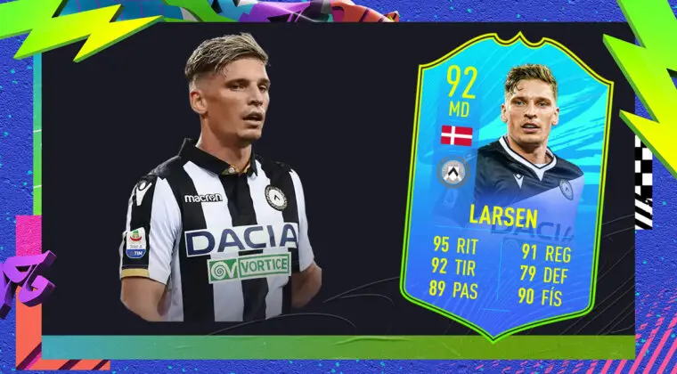 Imagen de FIFA 21: ¿Merece la pena Stryger Larsen Jugador de Nación? + Solución del SBC