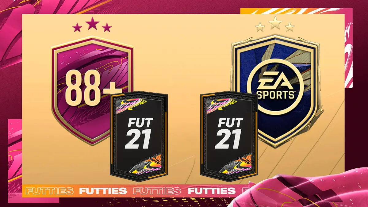 FIFA 21 Ultimate Team SBC Mejora 88+ x5 Desafío TOTY