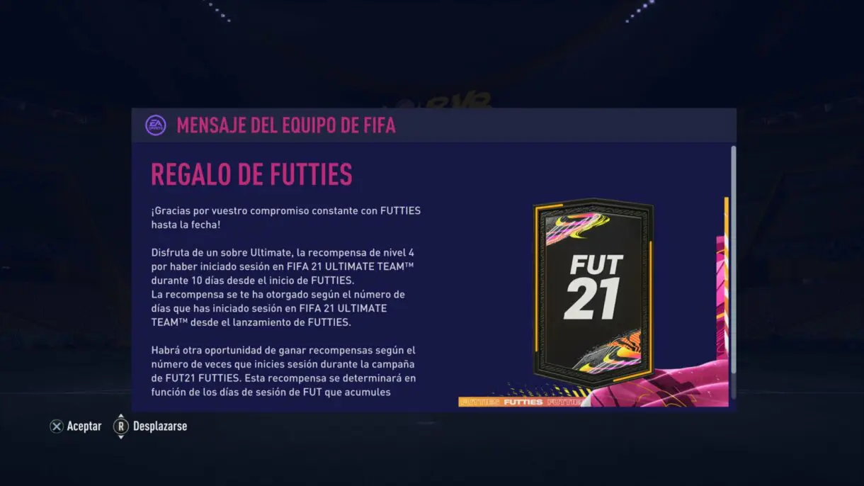 FIFA 21: reclama tu sobre gratuito y así podrás recibir otro próximamente Ultimate Team
