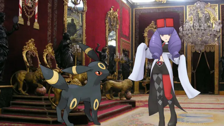 Serra y Umbreon Pokemon Masters EX
