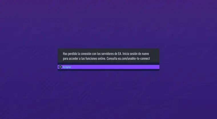 Imagen de FIFA 21: problemas de conexión en los servidores de EA Sports por tercera vez en solo cuatro días
