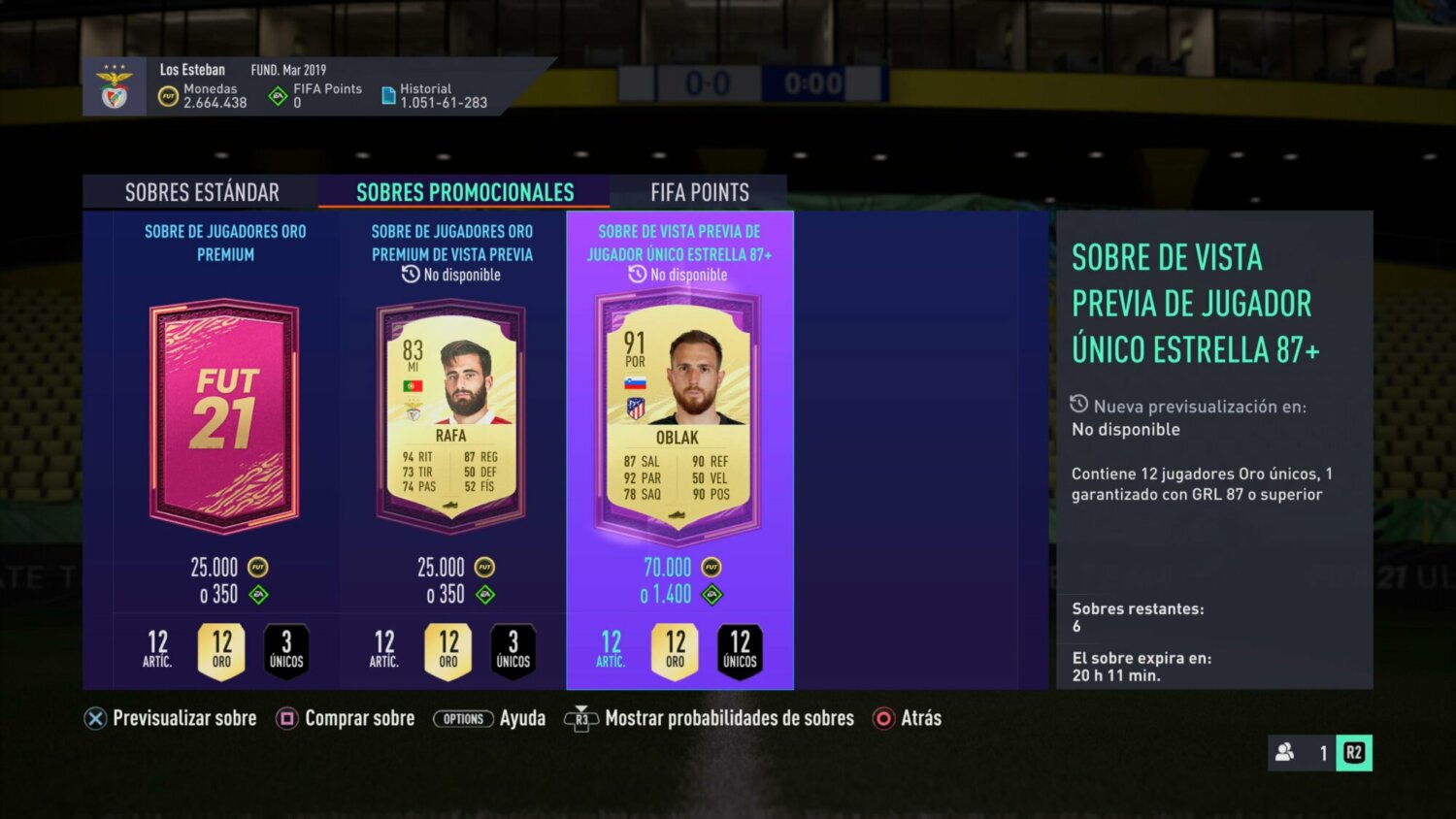 FIFA 21: así podemos conseguir muchos sobres gratuitos durante FUTTIES