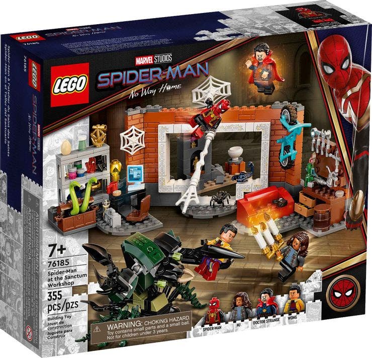 spider man no way home lego set sanctum workshop front