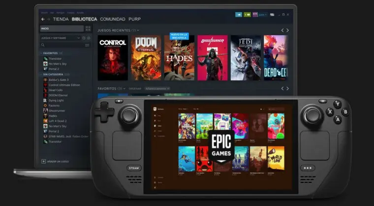 Imagen de Steam Deck permitirá instalar el cliente de Epic Games, esto opina Tim Sweeney sobre la consola