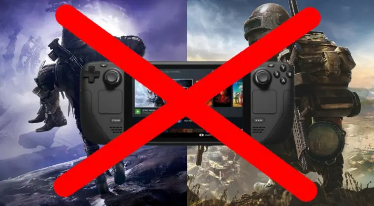Imagen de Steam Deck pinta guay, pero no tanto que Destiny, PUBG y otros puedan no funcionar en la consola