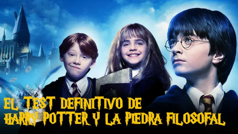 test harry Potter y la piedra filosofal