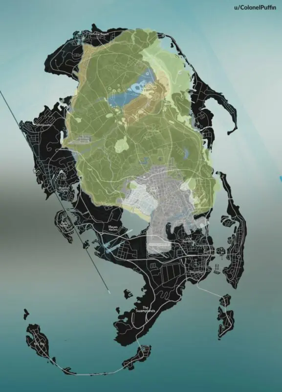 mapa gta 6 gta v