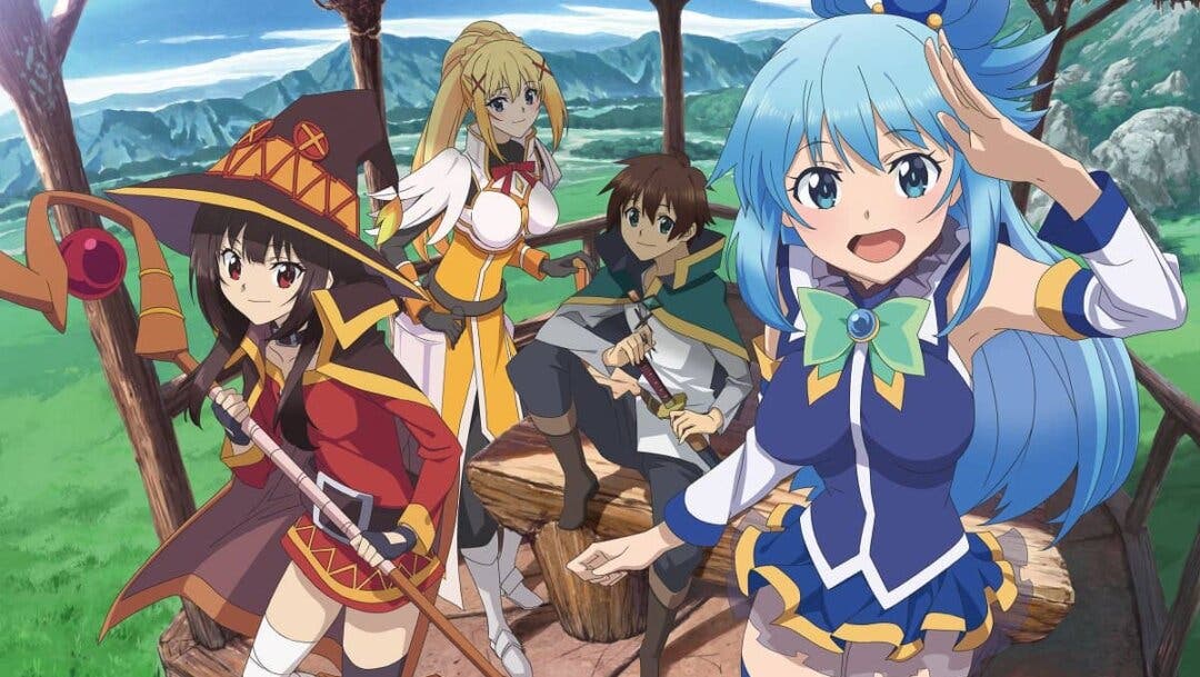 Aqua es el personaje más popular de Konosuba