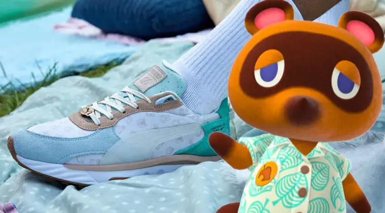 Imagen de ¿Eres fan de Animal Crossing: New Horizons? Pues no te pierdas estas zapatillas y sudaderas oficiales