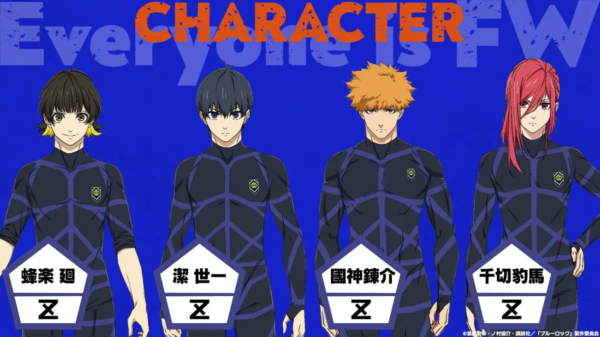 blue lock personajes