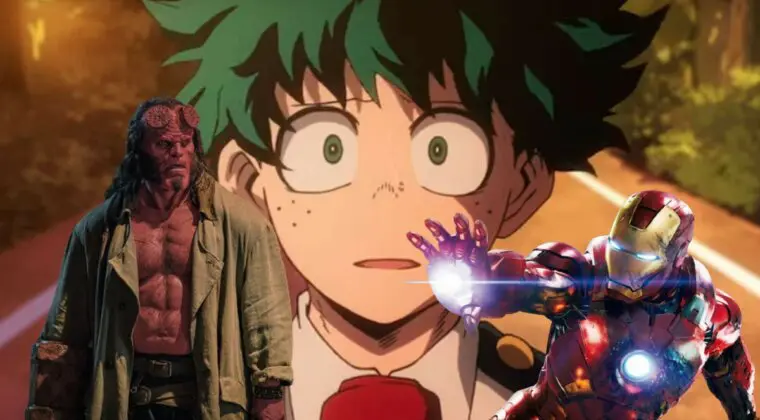 Imagen de Así son los guiños de Boku no Hero Academia a Hellboy y Iron Man
