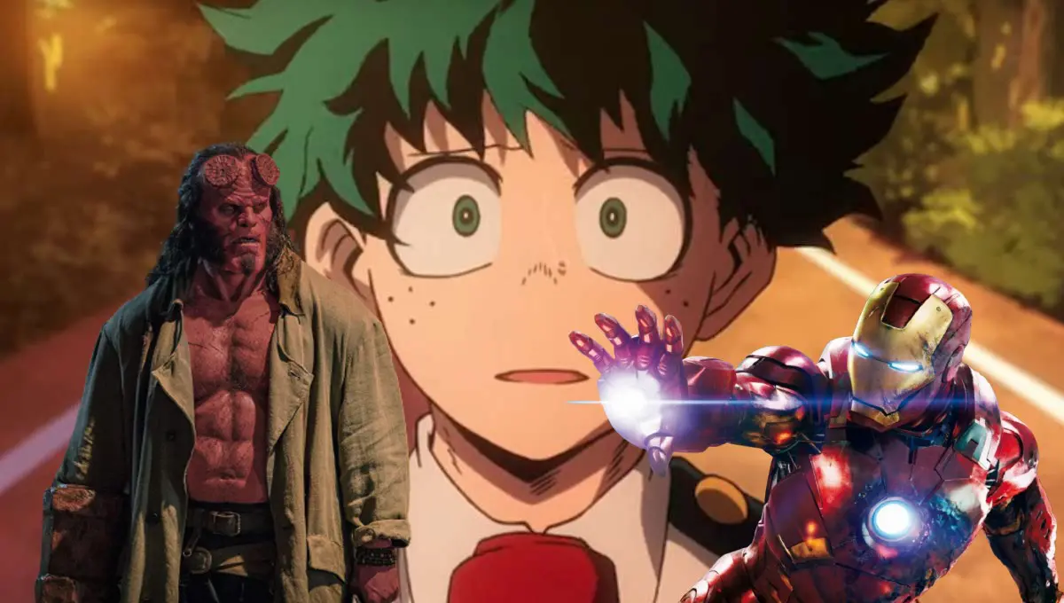 boku no hero academia hellboy iron man
