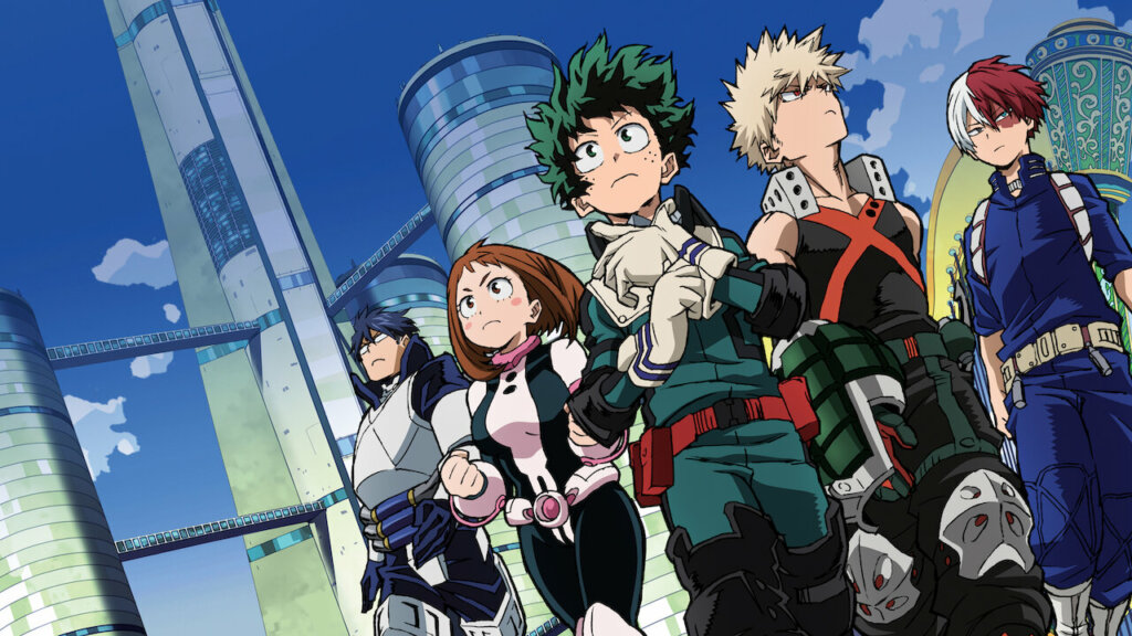 boku no hero academia novela
