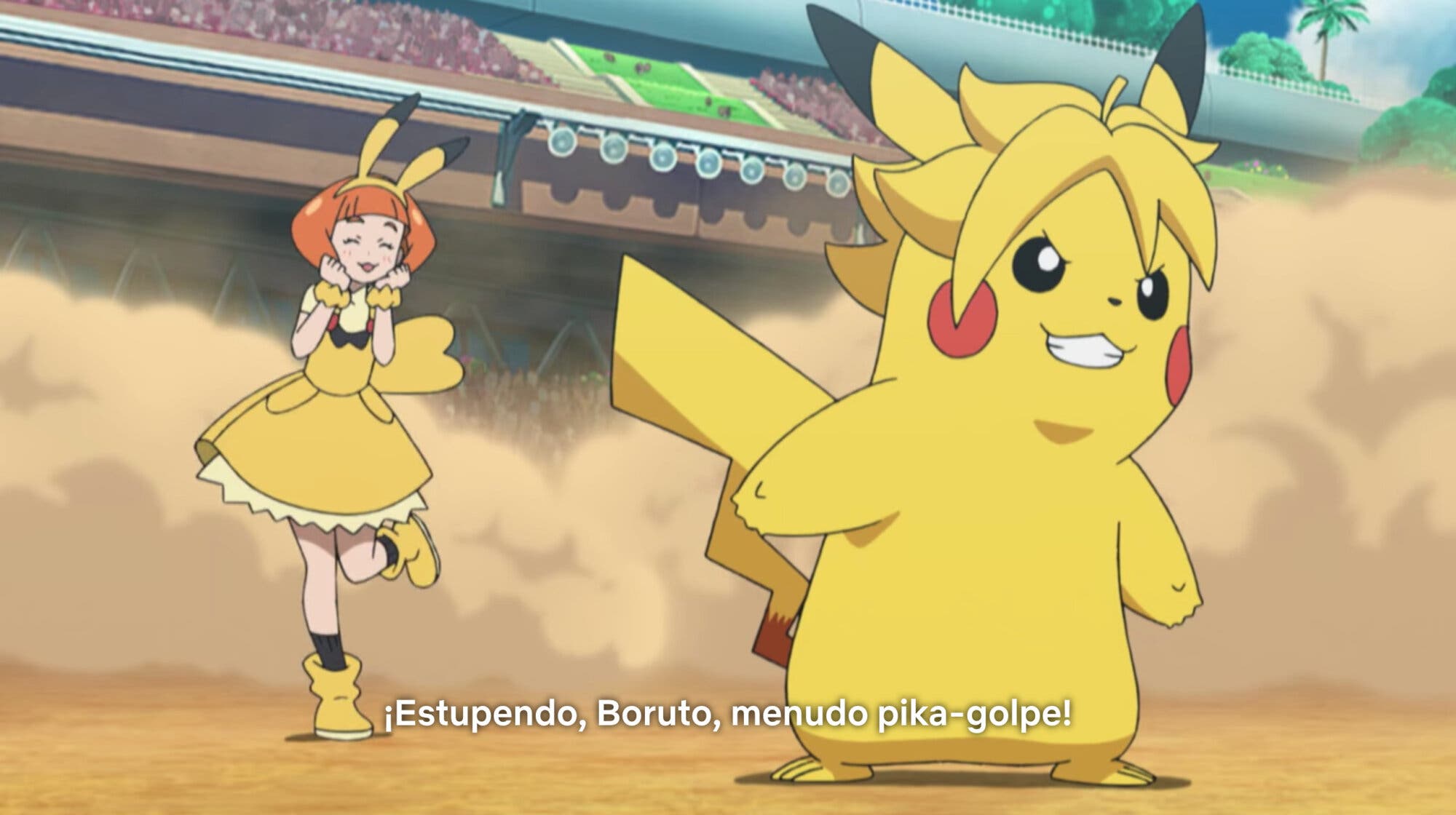 Boruto sale en el anime de Pokémon, aunque no como esperas