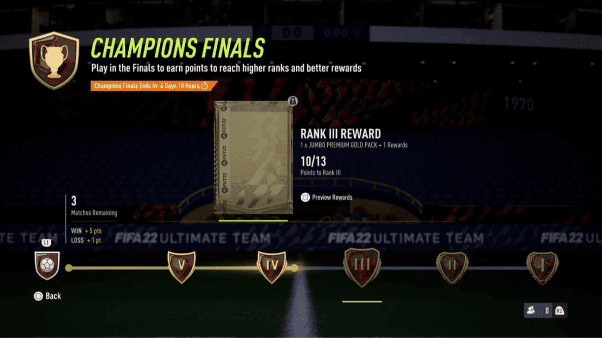 FIFA 22 Ultimate Team: estas son las novedades de FUT Champions