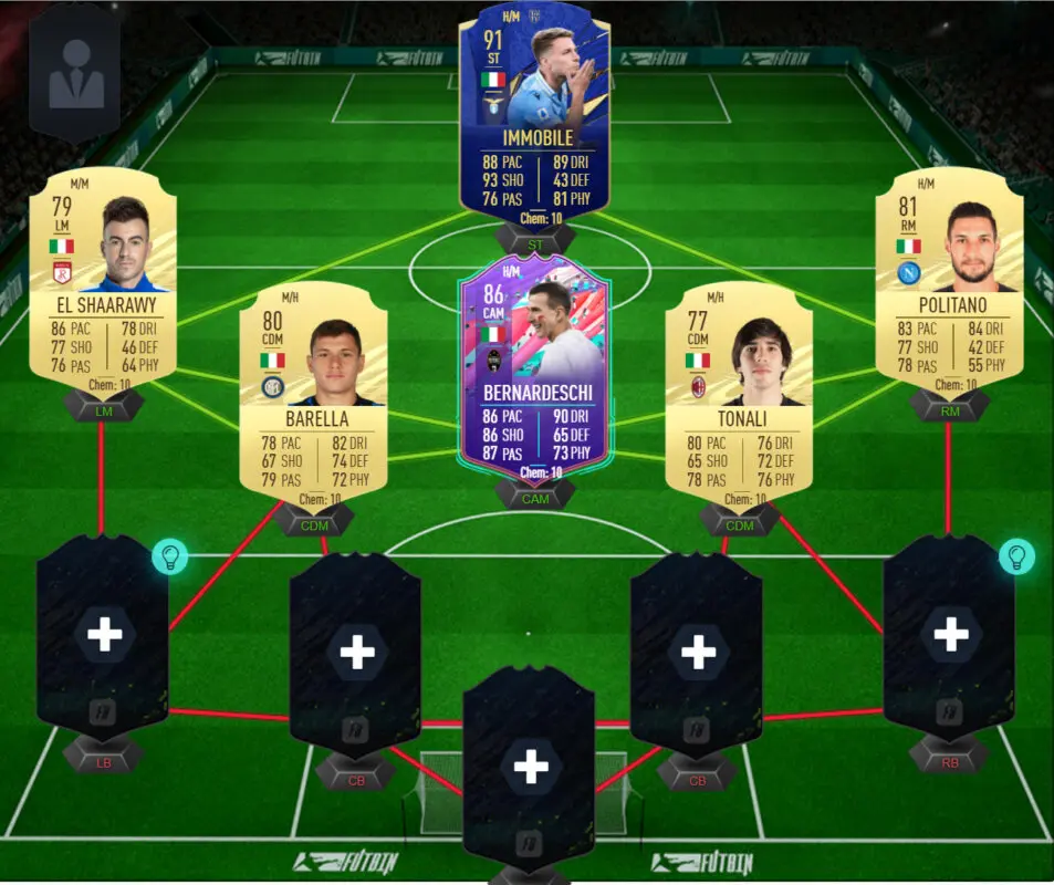 FIFA 21: guía para conseguir a Sandro Tonali FUTTIES gratuito Ultimate Team combinación 2