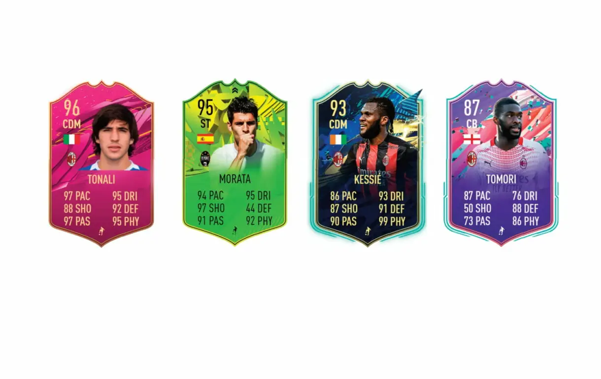 Links verdes de Samu Castillejo Showdown. FIFA 21 Ultimate Team