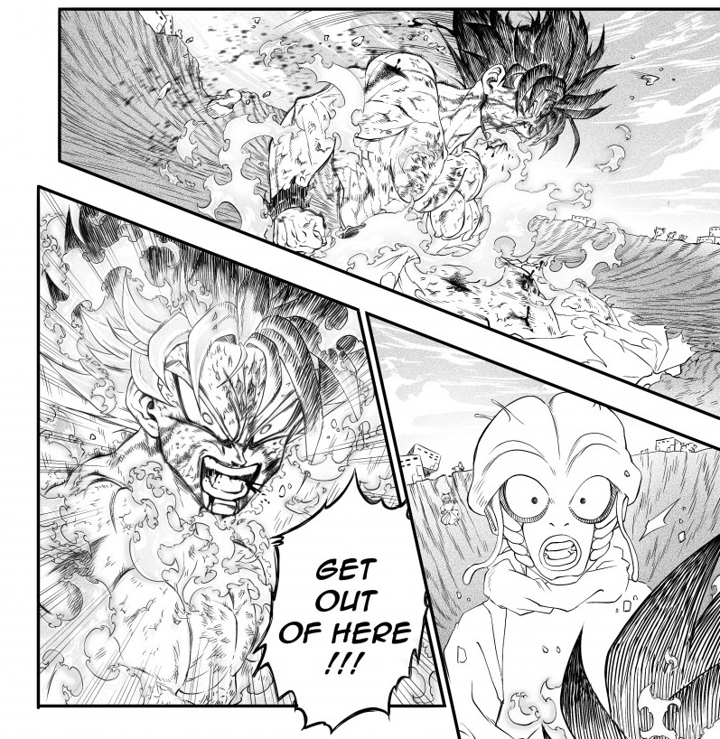 Dragon Ball Kakumei es un espectacular manga hecho por fans