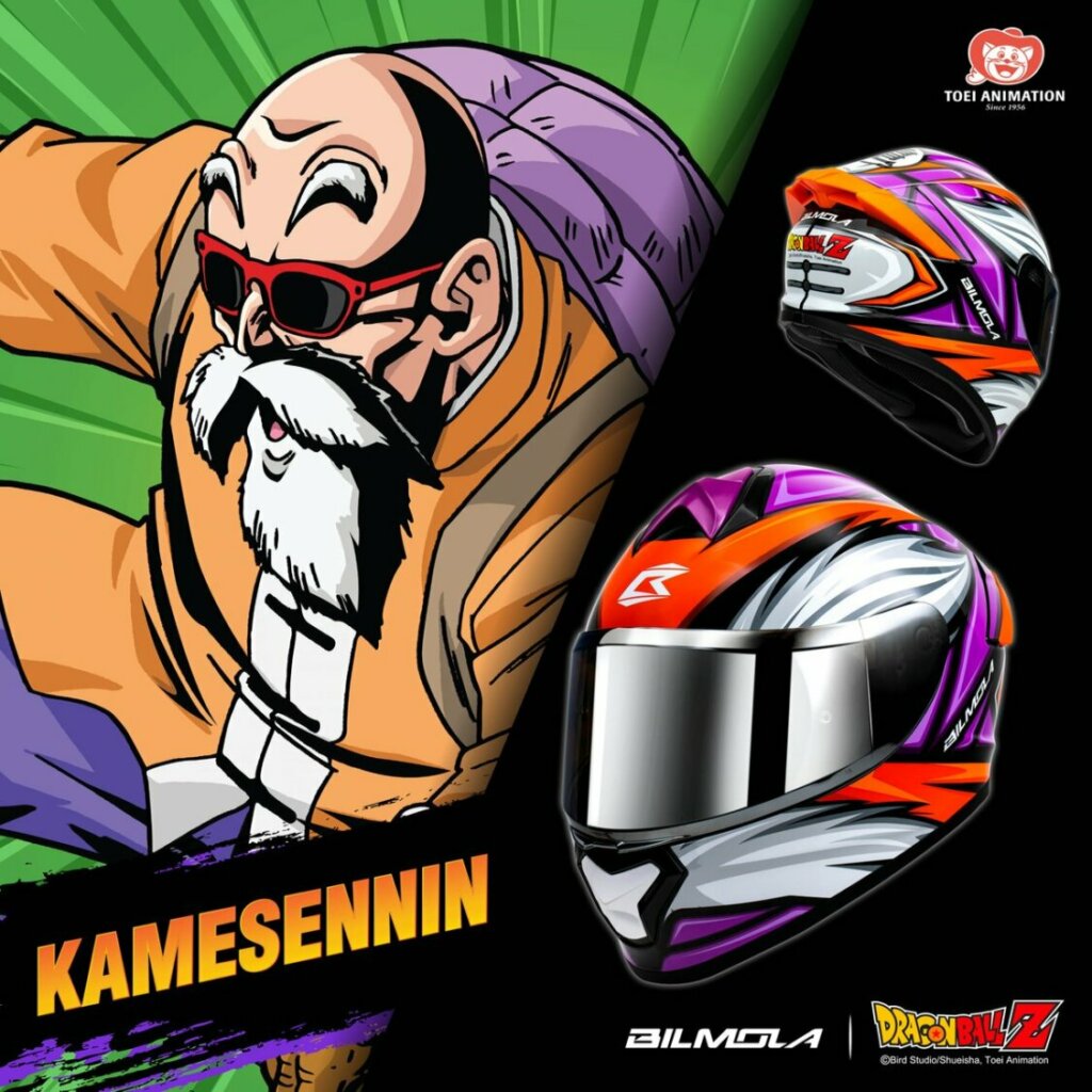 Toei Animation Y BILMOLA Presentan Varios Cascos Para Motos Basados En 