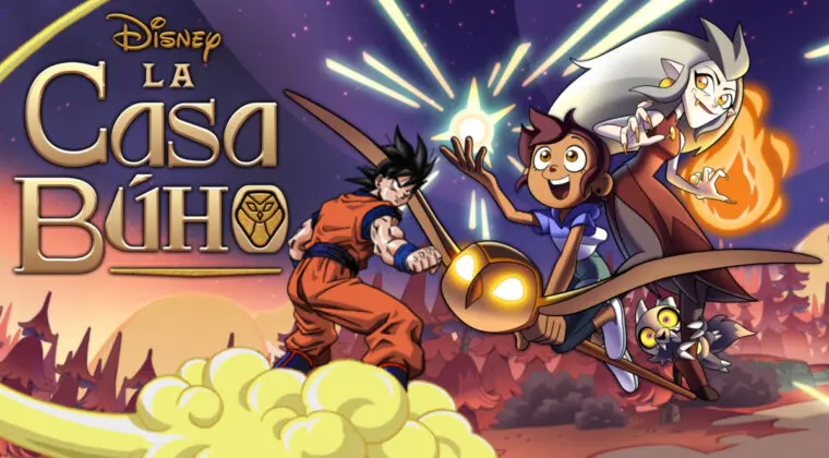 Imagen de Dragon Ball Z se cuela en el último episodio de Casa Búho, una serie de animación de Disney