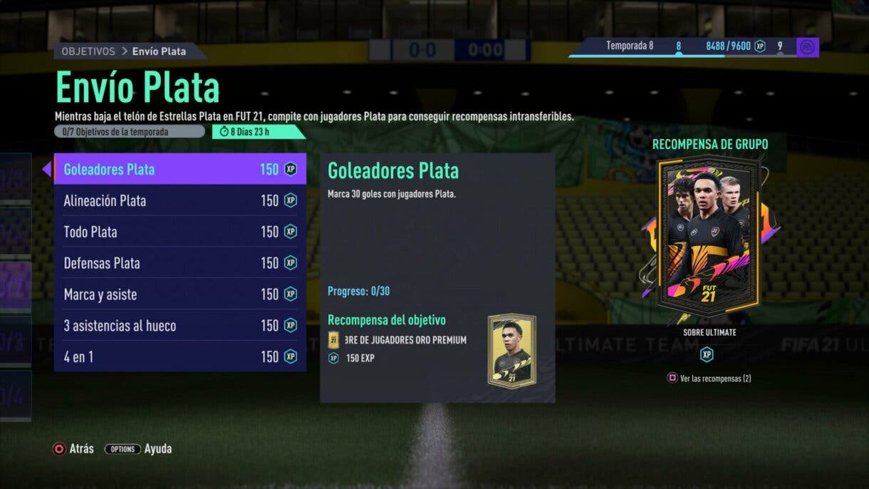 FIFA 21: los nuevos objetivos nos permiten conseguir muchos sobres gratuitos Ultimate Team