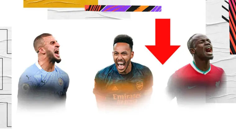 Imagen de FIFA 22 medias: cracks de la Premier League con muchas posibilidades de empeorar