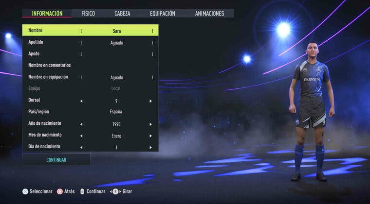 Imagen de FIFA 22: primer vistazo a las novedades de Clubes Pro (personajes femeninos, sistema de progresión, nueva personalización de estadio...)