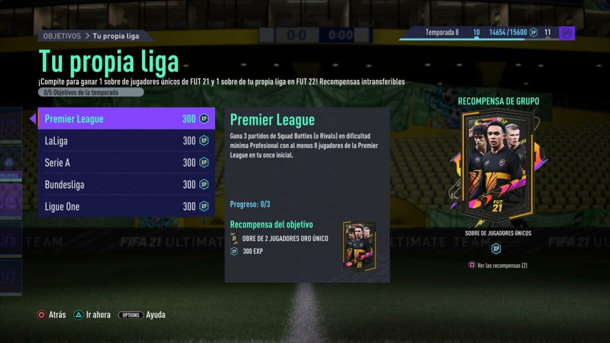 FIFA 21: llegan nuevas recompensas para FIFA 22 que ya podemos conseguir en Ultimate Team