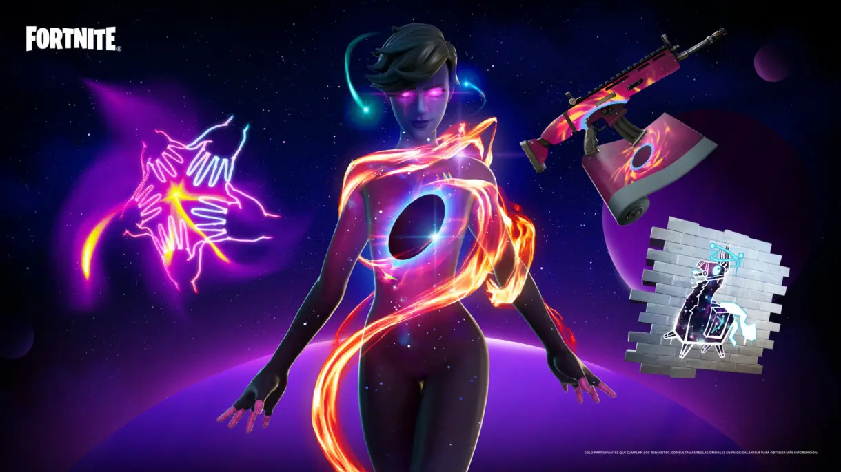 fortnite guerrera galaxy