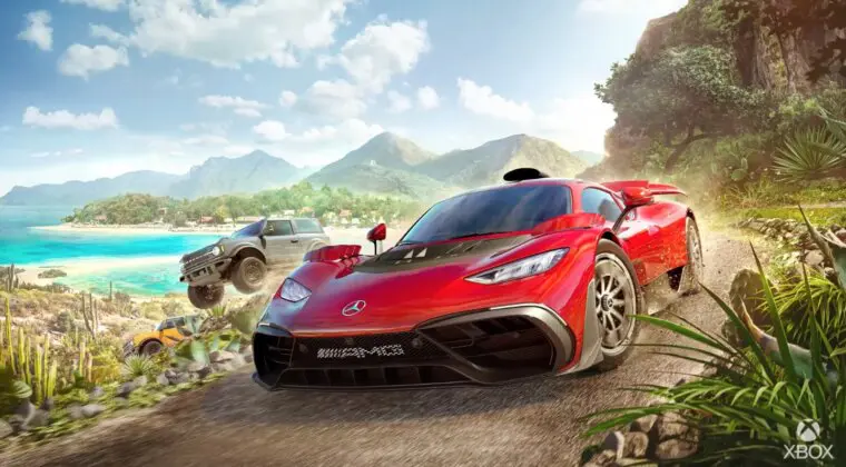 Imagen de Forza Horizon 5 muestra nuevo tráiler, coches, zonas, un mando exclusivo y carátula