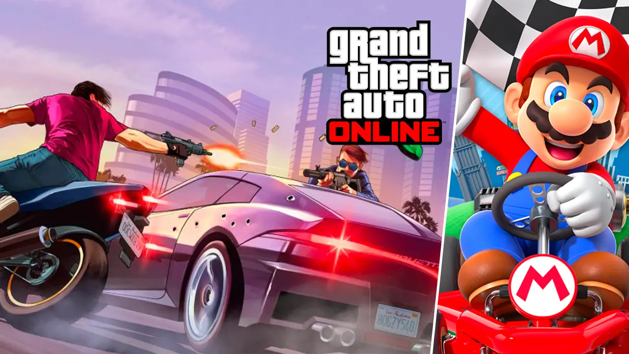 gta online mario kart