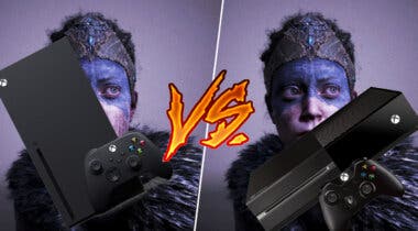 Imagen de Así es Hellblade: Senua's Sacrifice en Xbox Series comparado con Xbox One