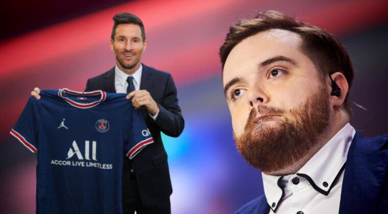 Imagen de Ibai se trasladará a París para emitir en Twitch la presentación oficial de Messi con el PSG