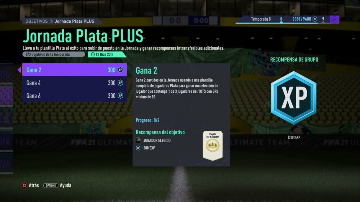 FIFA 21: estos son los requisitos de Jornada PLUS (player picks extra gratuitos) para los próximos FUT Champions Ultimate Team