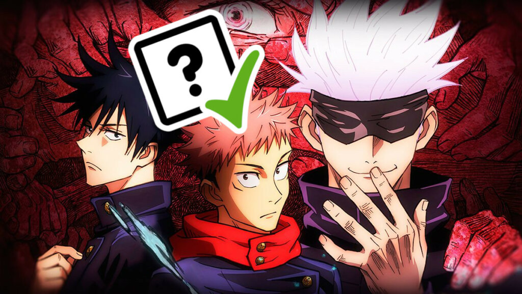 Test de personajes de Jujutsu Kaisen