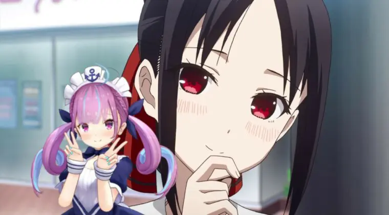 Imagen de El autor de Kaguya-sama: Love is War dibuja a la popular VTuber japonesa Minato Aqua