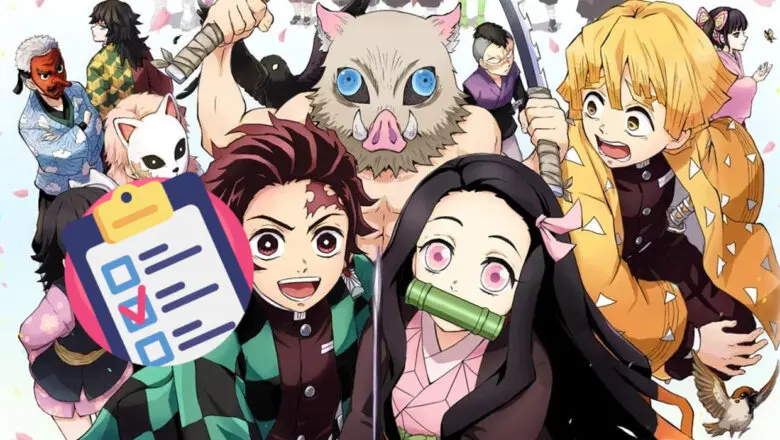 Test personajes Kimetsu no Yaiba