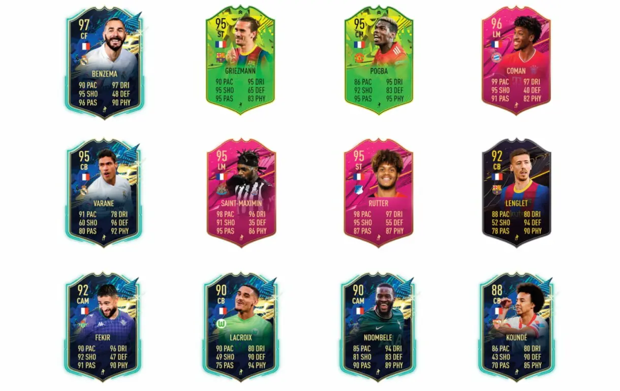 Links naranjas de Amavi FUTTIES. FIFA 21 Ultimate Team