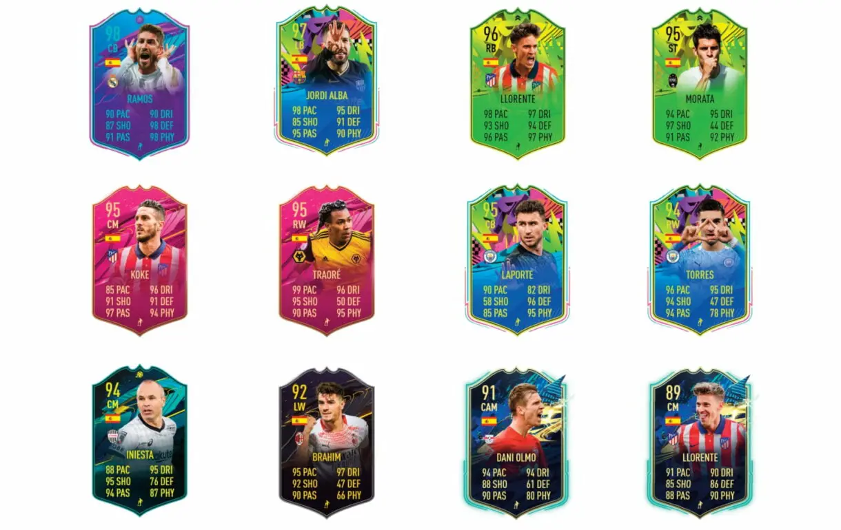 Links naranjas de Cesc Fábregas FUTTIES FIFA 21 Ultimate Team