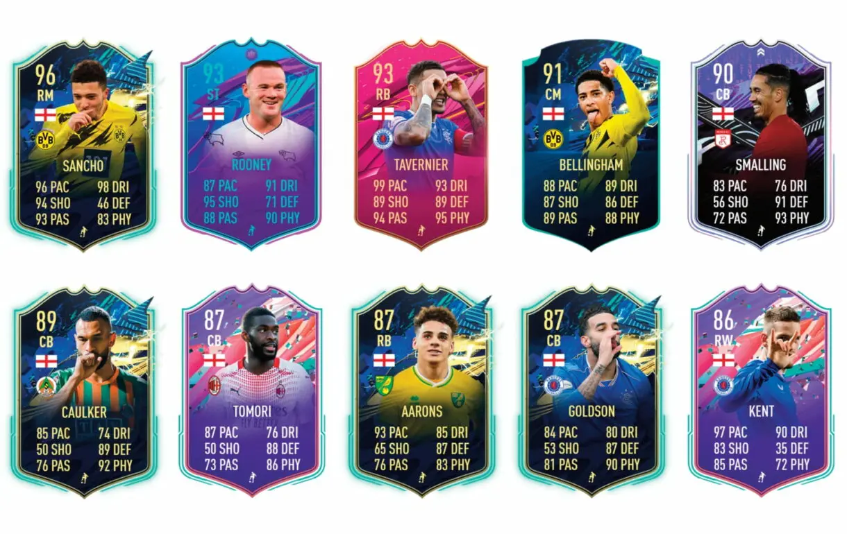 Links naranjas de Curtis Jones FUTTIES. FIFA 21 Ultimate Team