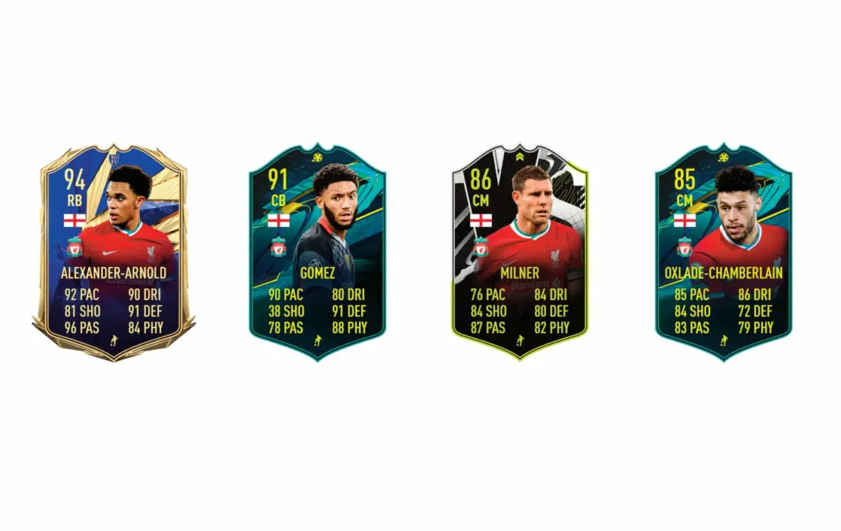 Links perfectos de Curtis Jones FUTTIES. FIFA 21 Ultimate Team