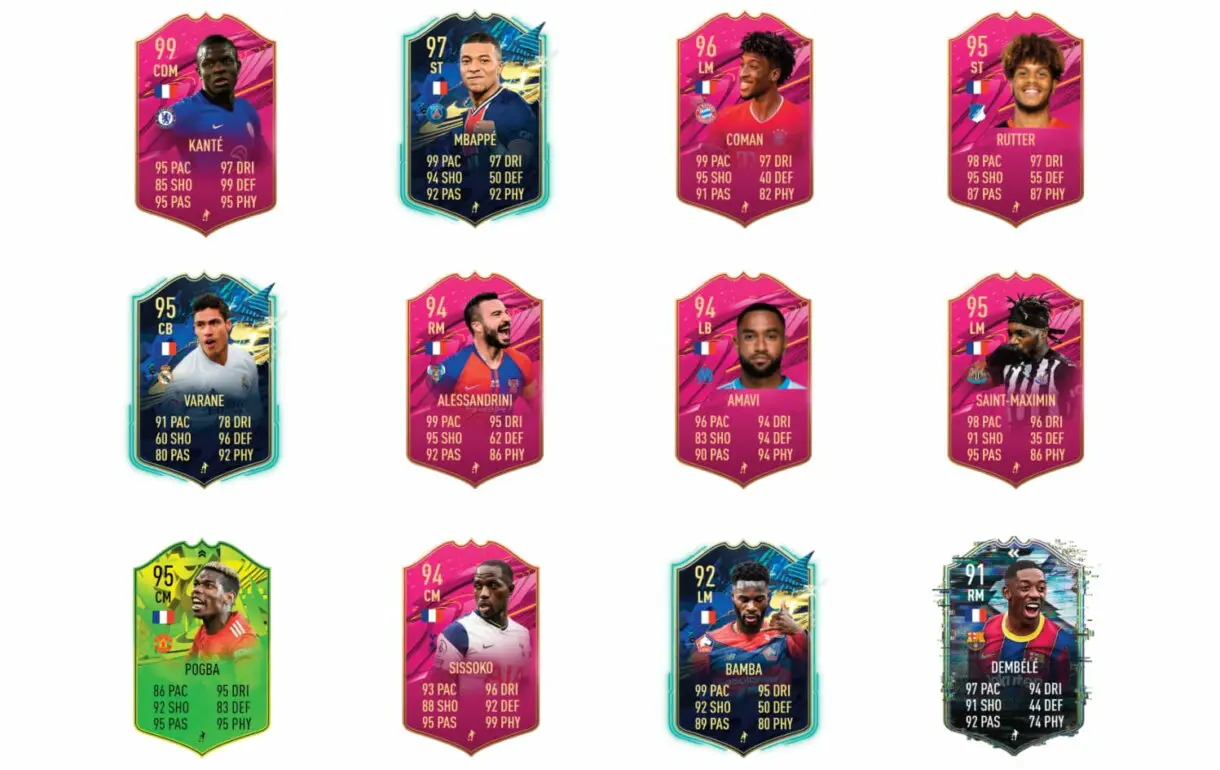 Links naranjas de Gignac Showdown. FIFA 21 Ultimate Team