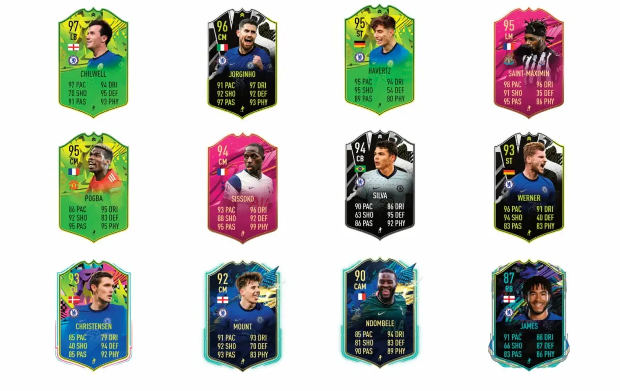 Links verdes de Kanté FUTTIES. FIFA 21 Ultimate Team
