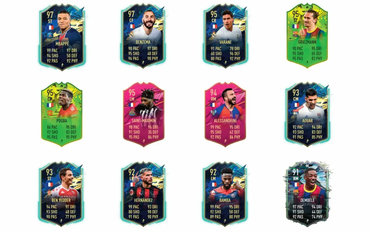 Links naranjas de Rutter FUTTIES. FIFA 21 Ultimate Team