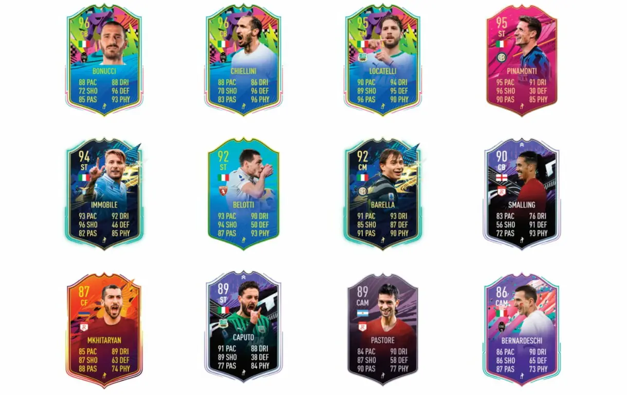 Links verdes de El Shaarawy FUTTIES. FIFA 21 Ultimate Team
