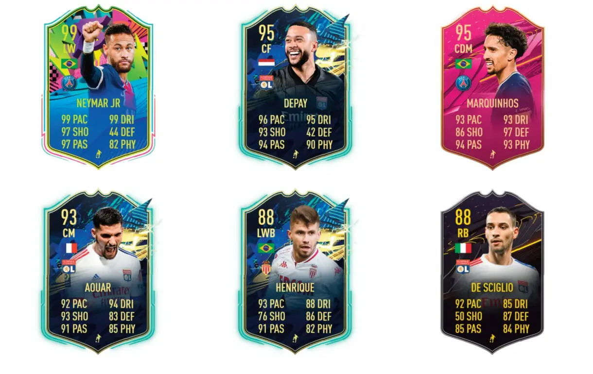 Links verdes de Thiago Mendes FUTTIES. FIFA 21 Ultimate Team