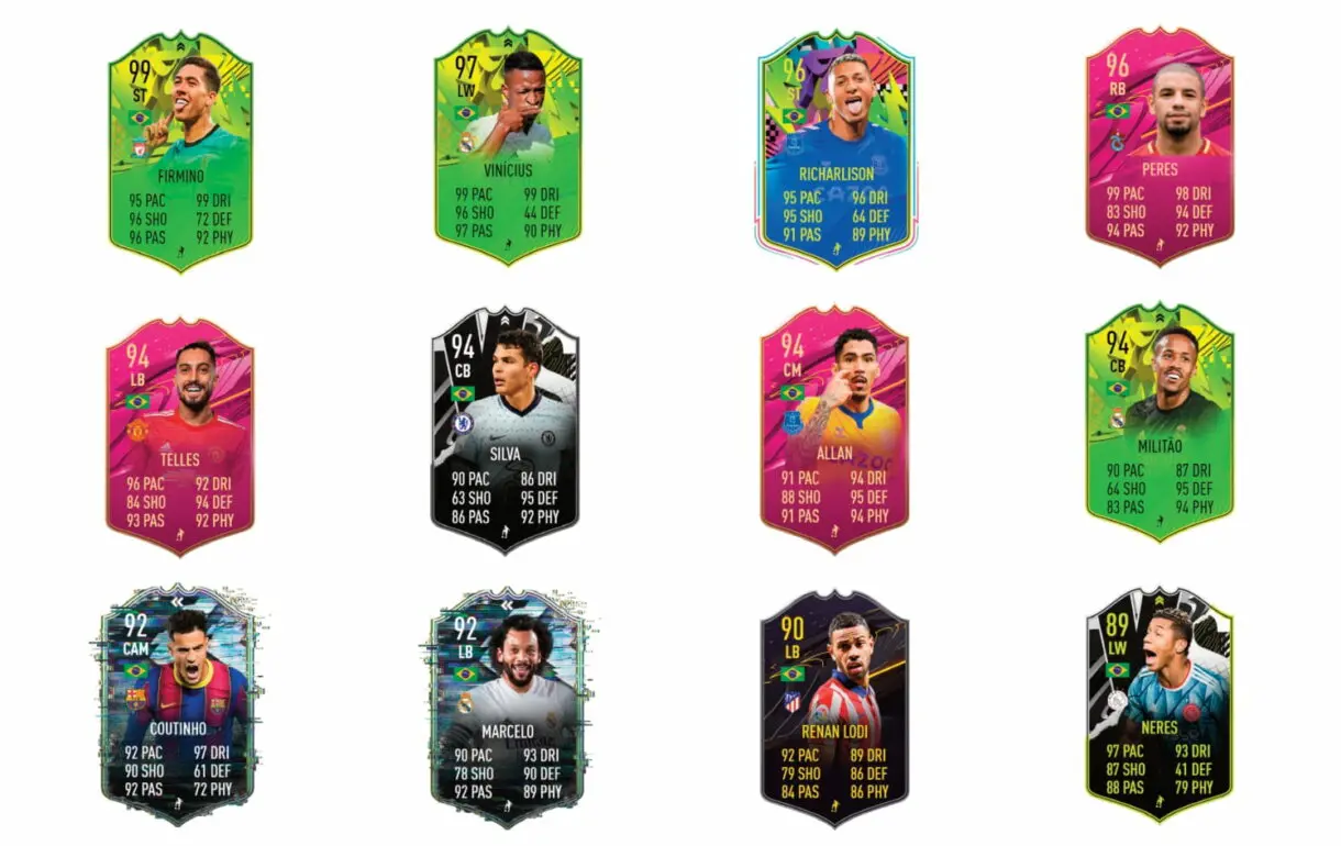 Links naranjas de Thiago Mendes FUTTIES. FIFA 21 Ultimate Team