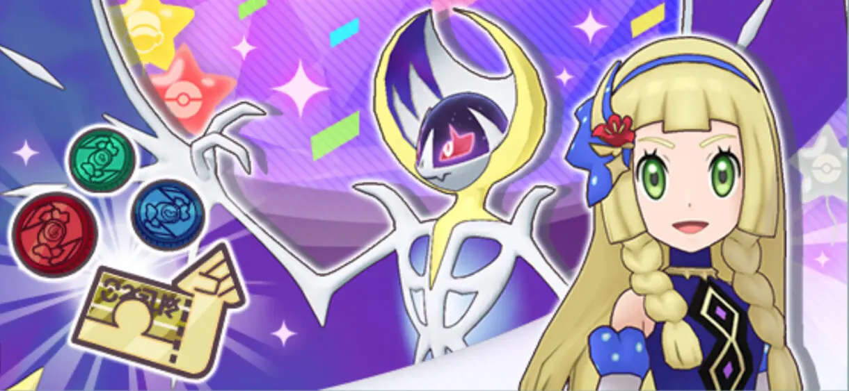 Lylia y Lunala Pokemon Masters EX